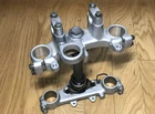 06 Yamaha Oem Triple Tree Front Fork Clamps Used. Price: $84.96.