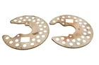 01 Yamaha Raptor 2X4 Front Brake Disc Guards Left & Right YFM660R Used. Price: $29.99.