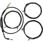 Choppers LA-8056KT2-13B Black Vinyl Braided Handlebar Cable/brake Line Kit New. Price: $490.49.
