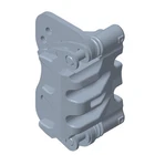 Polaris Rear Right Hand Brake Caliper Assembly, Genuine Oem Part 1912375, Qty New. Price: $349.99.
