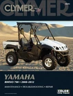 Yamaha Rhino 700 Shop Service Repair Manual Clymer Haynes Book 2008-2012 New. Price: $47.87.