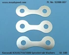 Z1000, Sprocket Tab Washer, 92088-007, KZ650, Kawasaki, New. Price: $17.19.