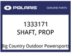 Polaris Oem Part 1333171 Shaft, Prop New. Price: $429.99.