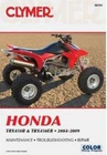 Clymer Service Manual Honda TRX450R New. Price: $51.99.