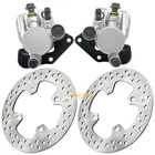 Front Brake Calipers & Disc Rotors For Kawasaki Prairie KVF360 2003-2013 New. Price: $60.58.