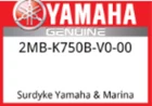 Brand New Genuine Yamaha Oem Gun Boot Mount (part No. 2MB-K750B-V0-00). Price: $179.99.