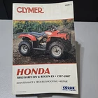 1997 1998 Clymer Honda TRX250 Recon & Es Atv Service Repair Manual M446-3 Used. Price: $45.00.