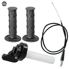 New Motorcycle 7/8" 22MM Twist Throttle Handle Grip W/ Cable 50-250CC Dirt Bike. Price: $12.63.