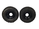 Polaris Sportsman 90 2001-16 Front Rear Tires Rims 8X5.5 0450749 Duro Thrasher Used. Price: $160.00.