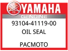 Yamaha Oem Part 93104-41119-00 Oil Seal New. Price: $14.99.