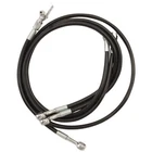 Streamline Front Steel Braided Brake +2" Black YFZR-F-2-BK New. Price: $79.99.