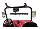 2-SEIZMIK Utv 18017 Universal Side/rear Mirrors 2" Roll Bar (description) New. Price: $18.99.