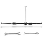 Steering Assembly W/gear Box & Ball Joint Rod For Coleman KT196 Kandi 110CC New. Price: $76.99.