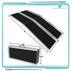 8FT Aluminum Wheelchair Ramp Portable Mobility Scooter Carrier Folding Us Stock New. Price: $245.12.