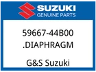 Suzuki Oem Part 59667-44B00 Diaphrm New. Price: $10.63.
