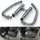 Full Exhaust System Royal Enfield INTERCEPTOR650 INT650 & Continental Gt New. Price: $459.37.