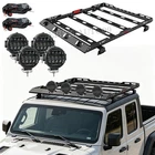 Roof Rack Cargo Carrier For 2018-2025 Jeep Wrangler Jl Gladiator Jt W/light&wire New. Price: $389.98.