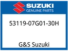 Suzuki Oem Part 53119-07G01-30H Fender, Center (white) New. Price: $67.01.