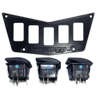 Polaris Rzr 570 Billet Hole Dash Panel Plate Bezel & Switches 800 XP900 Black New. Price: $84.99.