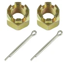 2X Castle Nut W/ Cotter Pin For Polaris 7547337 7661404 New. Price: $10.99.