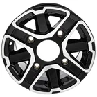 Polaris 1521629-067 Rim-front 12X6 Al 26.2OFST Blk Ranger 1000 900 570 Xp New. Price: $72.95.
