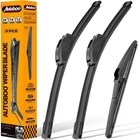 Autoboo 24"+14" Windshield Wipers With 12" Rear Blades Replacement For ... New. Price: $31.79.