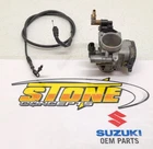 Oem Suzuki LTR450 2006 2007 2008 Throttle Body W/ Fuel Injector Sensor Cable Used. Price: $250.00.