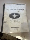 9913680 1996- 1998 Polaris Atv And Light Utility Vehicle Service Manual Good Used. Price: $9.85.