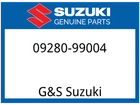 Suzuki Oem Part 09280-99004 RING(D:2,ID:9 New. Price: $18.00.