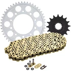 Sprocket Chain Set For Yamaha YZF-R6 16/48 Tooth 520 X-ring Front Rear Combo Kit New. Price: $77.95.