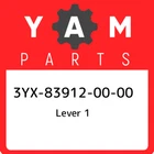 3YX-83912-00-00 Yamaha Lever 3YX839120000, New Genuine Oem Part. Price: $36.44.