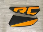Xrc Brp Oem Can-am Maverick X3 Lh Door Panel Lower Upper Canam Driver Orange Used. Price: $249.00.