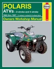 Haynes Repair/service Manual 85-97 Polaris 2-STROKE/4-STROKE 2WD/4WD/6WD (M2302) New. Price: $49.73.