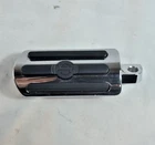 Harley Davidson Chrome & Rubber Left Side Highway Footpeg 50162-04 Used. Price: $17.10.
