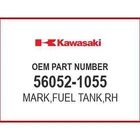 Kawasaki Mark,fuel Tank,rh 56052-1055 Oem New. Price: $96.88.
