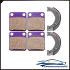 Brake Pads And Shoes Front + Rear For 2005-2006 Yamaha YFM400F 4X4 Carbon Fiber New. Price: $17.42.