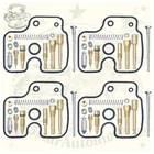 4X Carburetor Repair Kit For Honda 94-03 18-5394V Magna K&l -us New. Price: $77.62.