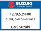 Suzuki Oem Part 12782-29F00 Guide Cam Chain NO.2 New. Price: $31.85.