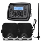Guzare Bluetooth Waterproof Atv Utv Rzr Polaris Stereo Speakers Audio System Open. Price: $99.99.
