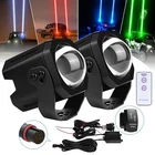 Pair Whipless Laser Rgb Led Light Antenna Remote For Atv Utv Can Am Polaris New. Price: $167.19.
