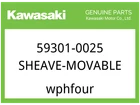 Kawasaki Oem Part 59301-0025 Sheave-movable New. Price: $220.84.