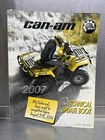 Can-am 2007 Technical Update Book 219100252 Used. Price: $14.09.