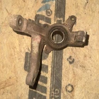 1997 Yamaha Wolverine YFM350FX 4X4 Front Left Steering Knuckle P933 Used. Price: $100.00.