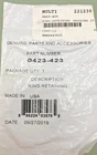 New Genuine Arctic Cat 0423-423 Ring, Retaining. Price: $8.27.