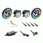 Metra JP-707RGBKT Chasing Halo Led 7" Headlights, 4" Fog Controller New. Price: $467.99.
