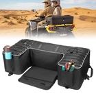 Upgrade Atv Rear Seat Storage Bag Pack Gear W/cushion Padded Bottom New. Price: $58.99.