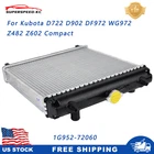 Water Tank Radiator 1G952-72060 For Kubota D722 D902 DF972 WG972 Z482 Engines Us New. Price: $214.03.