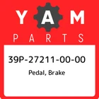 39P-27211-00-00 Yamaha Pedal, Brake 39P272110000, New Genuine Oem Part. Price: $74.15.