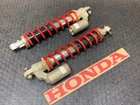04-14 Honda TRX450ER TRX450R Oem Front Shocks Suspension Red Set Fast Ship Used. Price: $299.99.