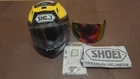 Shoei X-fifteen Proxy X-15 Full Face Helmet 57-58CM Yellow Pink Blue Used T46 Pre-owned. Price: $859.99.